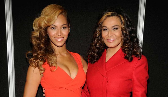Beyonce and her mom